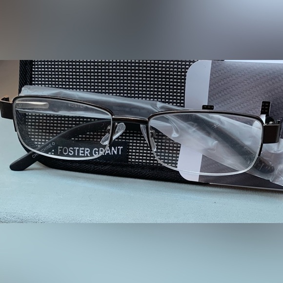 Readers +1.25 Foster Grant Carbon Fiber - Picture 1 of 5